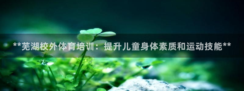 尊龙凯时网页版：**芜湖校外体育培训：提升儿童身体素