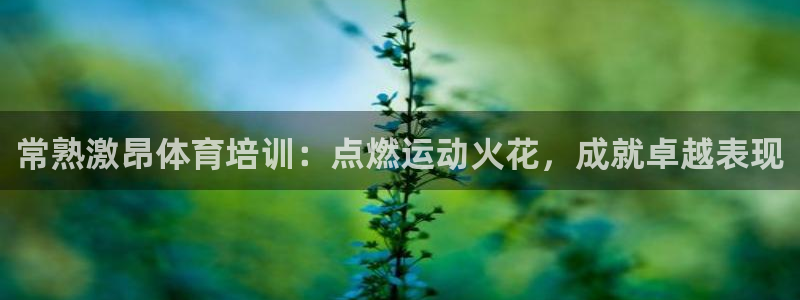 尊龙凯时人生就是博·(中国)官网最新：常熟激昂体育培